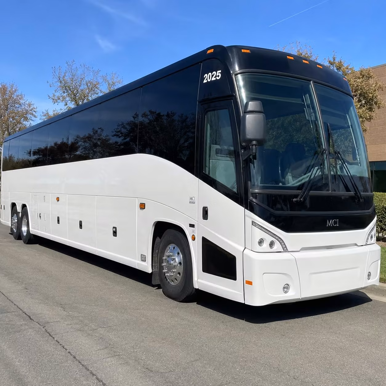 56 passenger charter bus