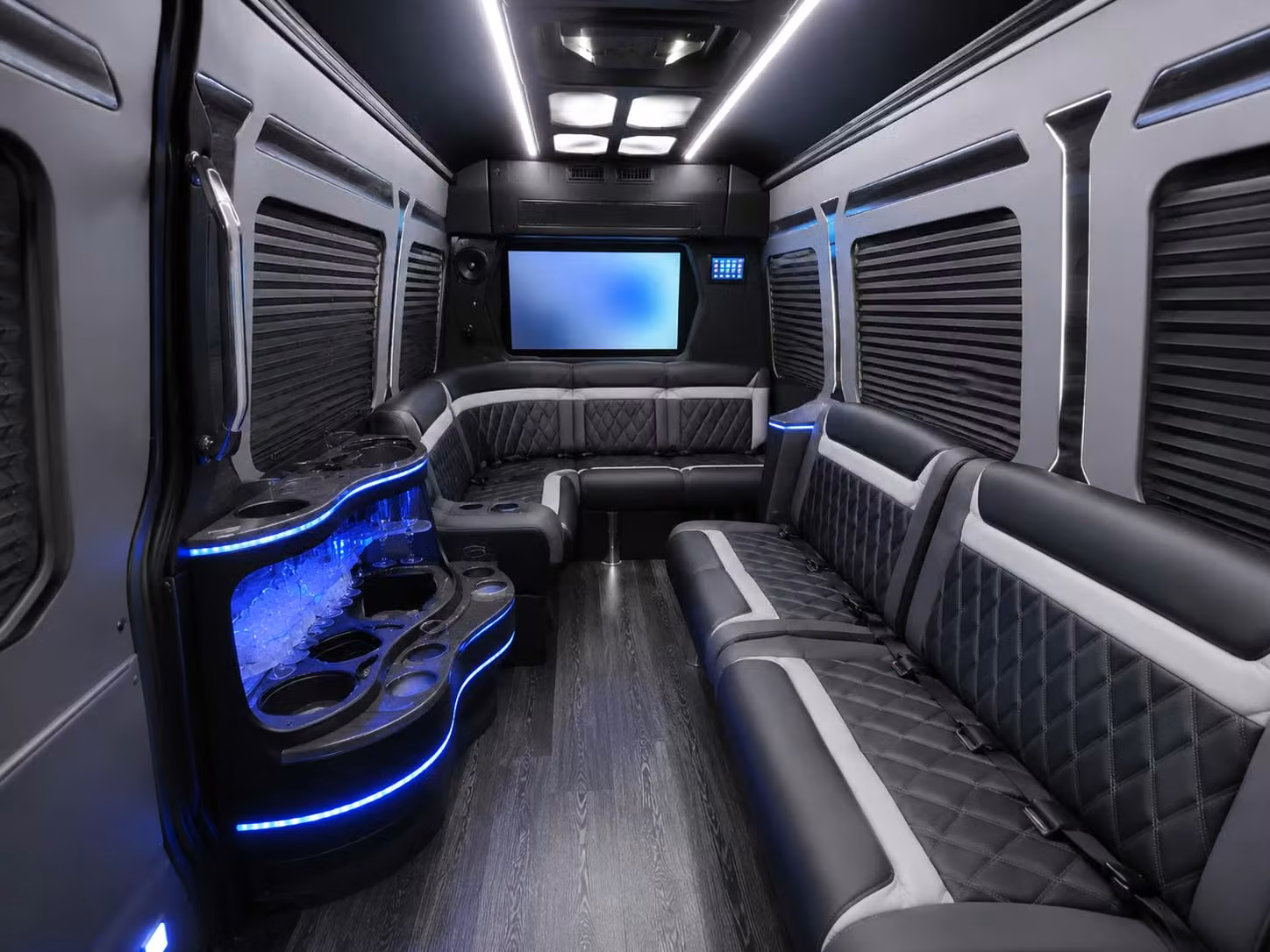 sprinter limousine inside